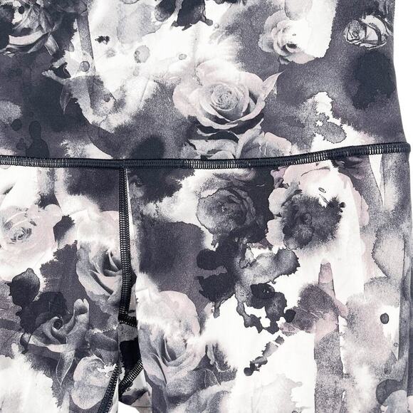 Lululemon Wunder Under Crop (Hi-Rise) Legging Obscurred Black Dusty Mauve Size 8 - Picture 8 of 9